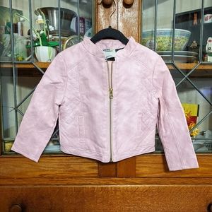 NWOT pink moto jacket